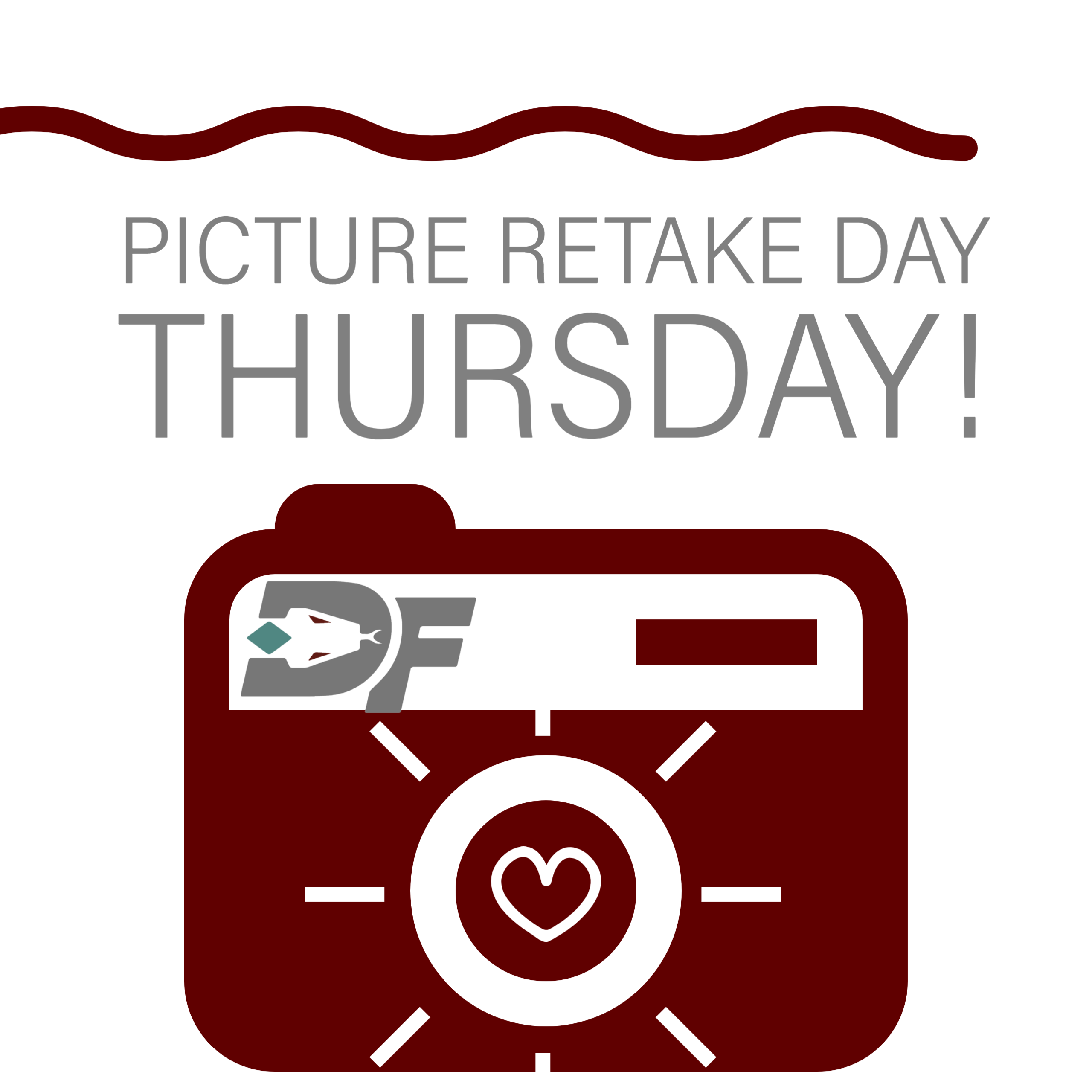 Picture Retake Day is Thursday!