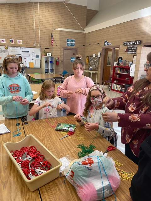 Students create crafts inspired by Native American Week