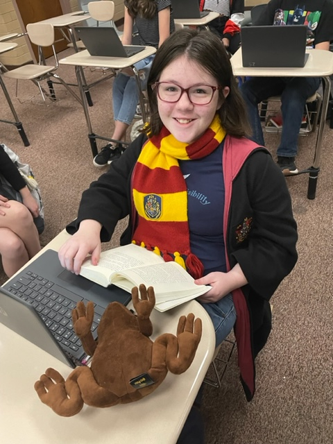student as Harry Potter