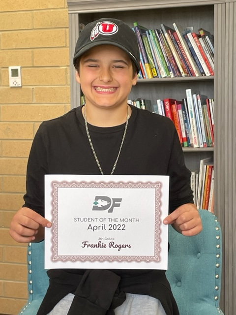 DFMS April Students of the Month