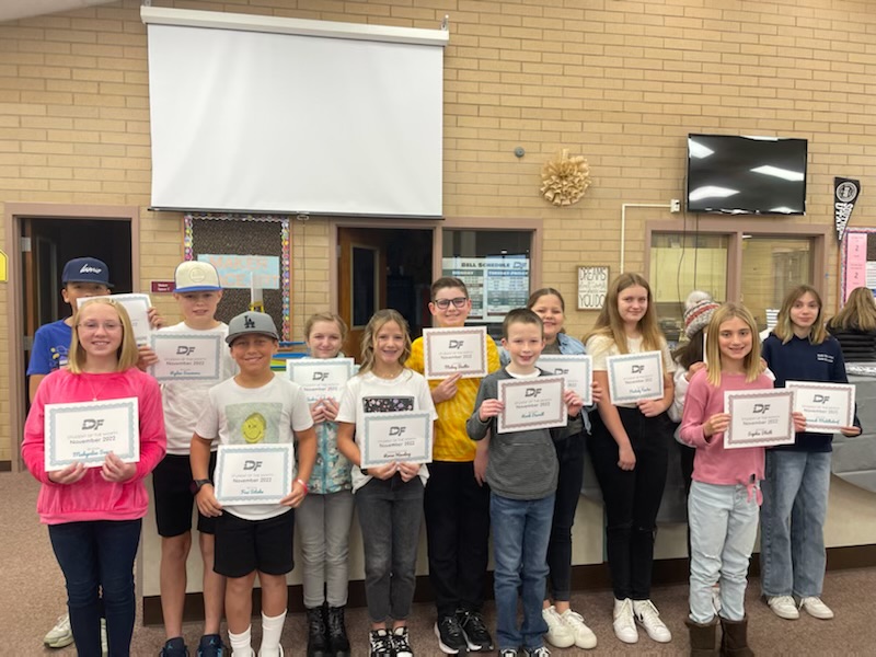 Nov. Students of the Month