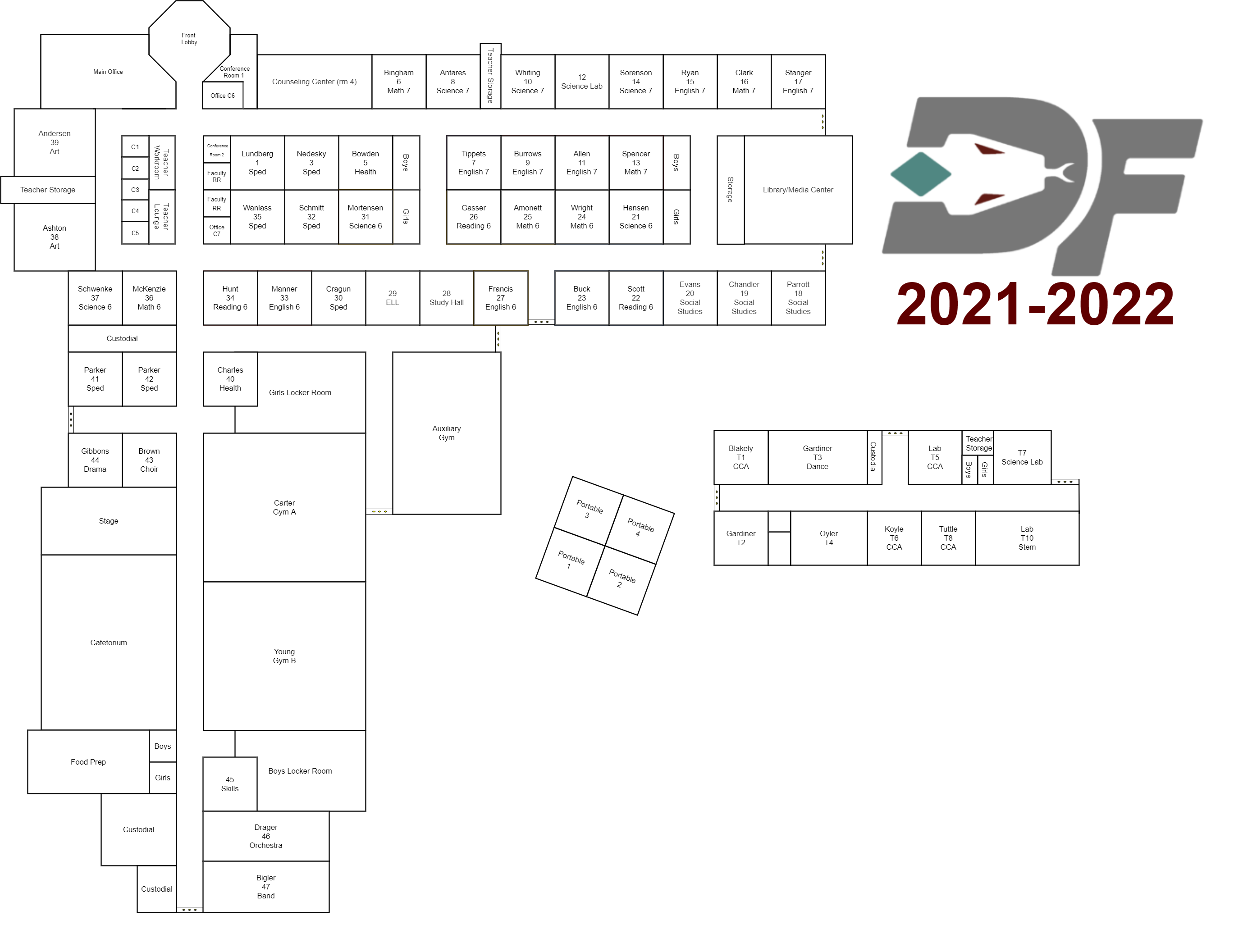 DFMS Map 2021-22
